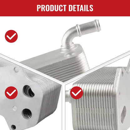 Engine Oil Cooler for Audi 8PA, 8J9, 8P1, Skoda 1Z3, VW 1K2 (2004-2012)