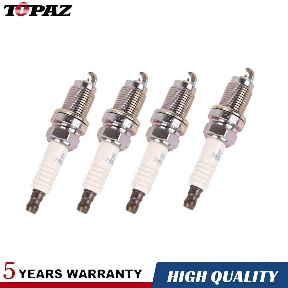 Set of 4 Iridium Spark Plugs for Honda Accord, Euro, Civic, Odyssey (2002-2012)