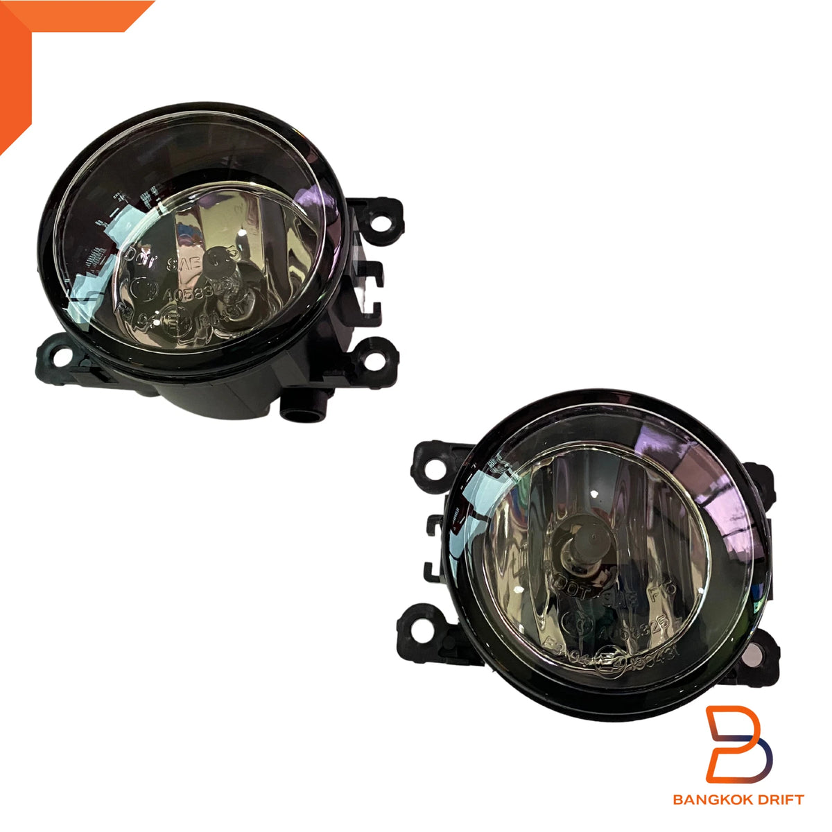 Fog Lamp Driving Light Chrome Cover for Ford Fiesta (2009-2012)