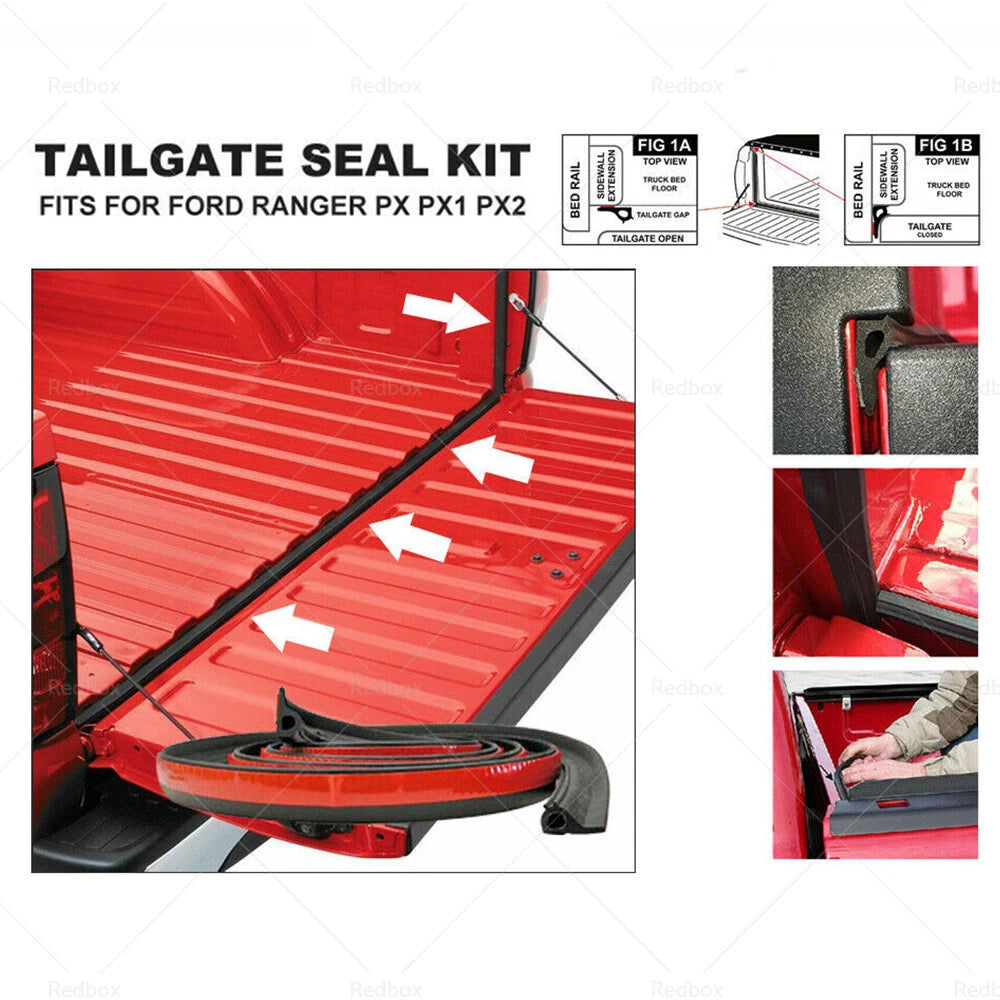 Tailgate Seal for Toyota Hilux SR5 SR Ute Dust 3M Rubber Tape