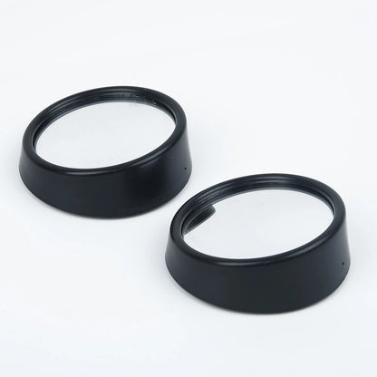 Blind Spot Mirror 5.5x2cm Wide Angle Rotation Adjustable Rear View