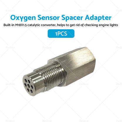 Oxygen O2 Sensor Spacer Adapter for Catalytic Converter (Mini Cat)