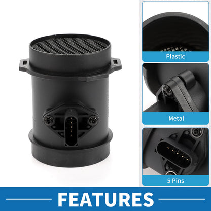 MAF Mass Air Flow Sensor for BMW 745i V8 4.4L E65 (2002-2005)