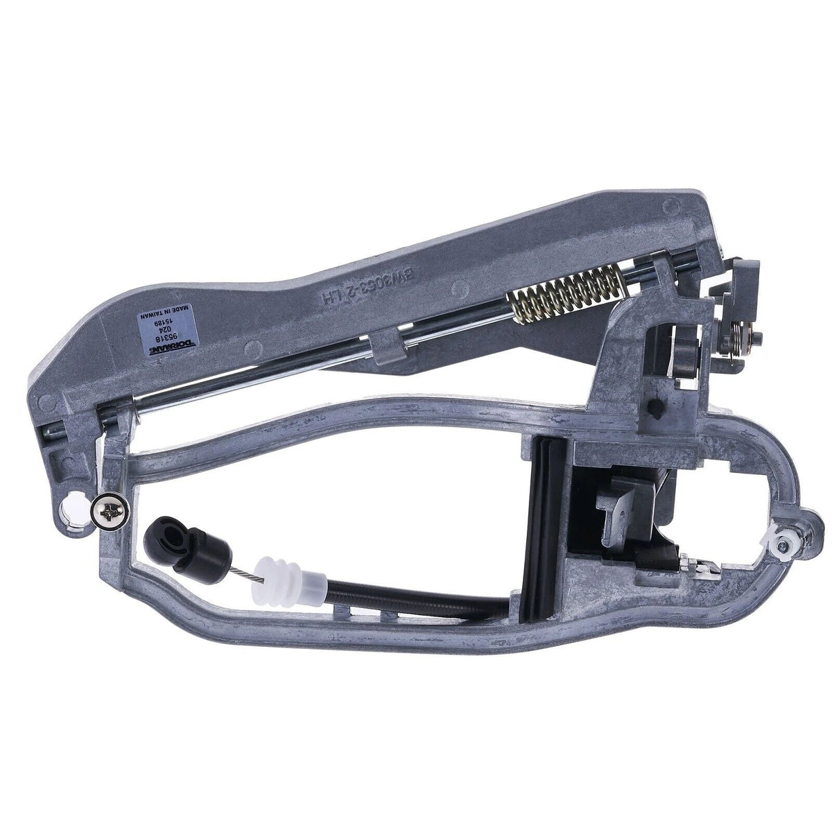 4pcs Rear LH+RH Primed Black Door Handle and Carrier for BMW X5 (2000–2007)