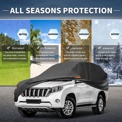Waterproof 210D-PU Car Cover for Toyota Land Cruiser (2008-2023)