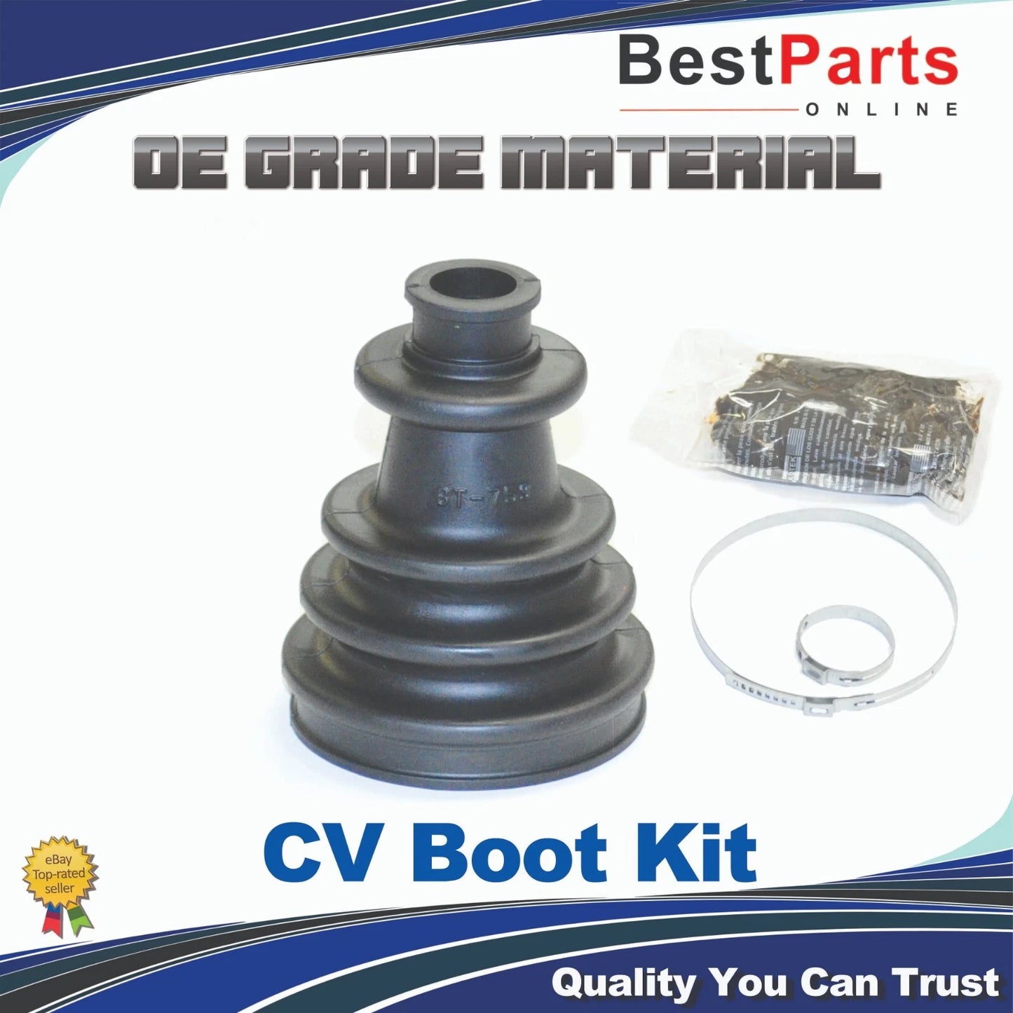 ATV CV Axle Boot Kit for POLARIS Front Axle Shaft Left Inner