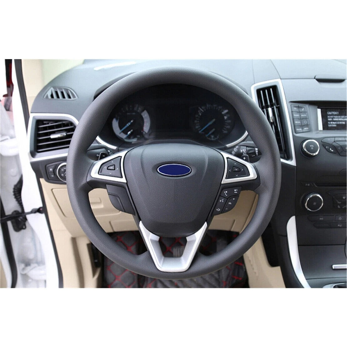 Steering Wheel Trim Sticker for Ford Mondeo Fusion (2013-2020)