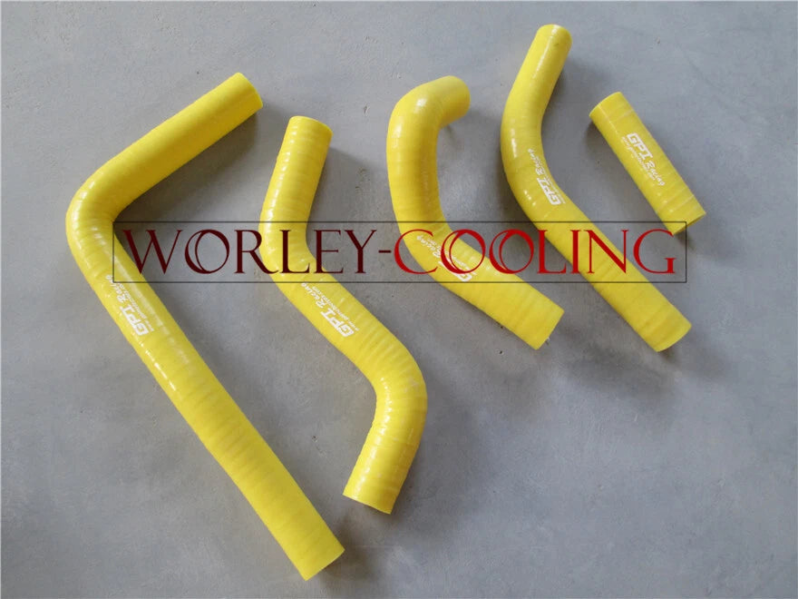 Silicone Radiator Hose for Suzuki RMZ450 (2014-2017) - Yellow