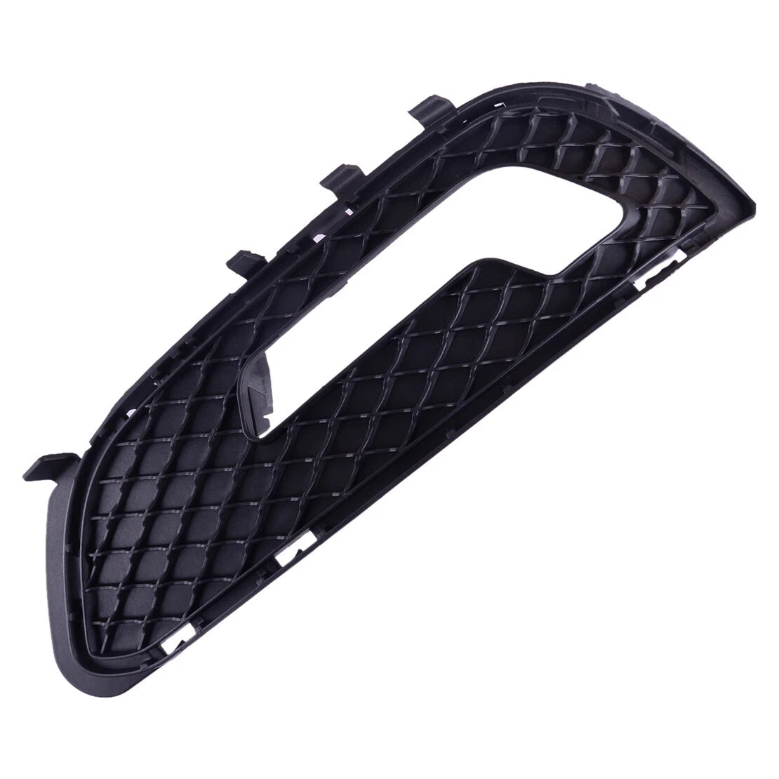 Left Black Fog Light Grille Cover for Mercedes Benz E Class (2009-2013)
