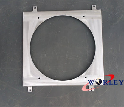 Aluminum Radiator Shroud & Fan for Mazda RX2 RX3 RX4 RX5 RX7 (1970-1985)