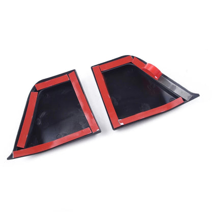 2 x Car Edge Rock Fender Mudapron Covers for Ford Mustang (2015-2018)