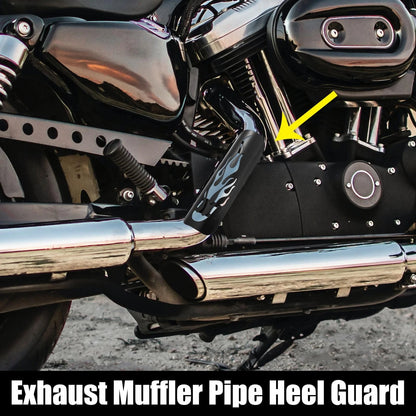 Exhaust Heat Shield Pipe Shield for Harley