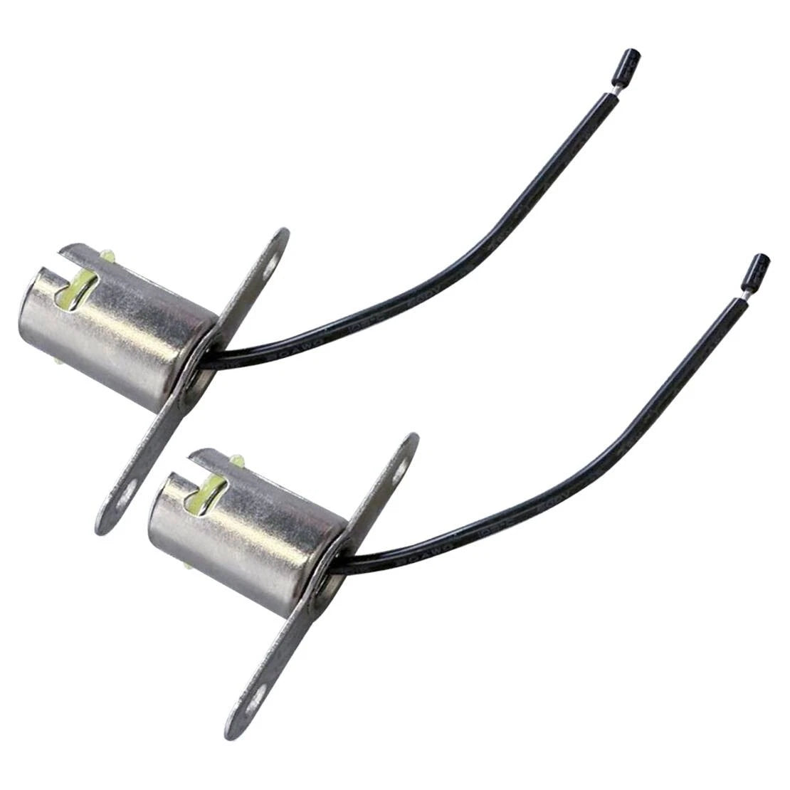 BA15S 1156 LED Light Bulb Connector Socket with Wire Harness for Car -