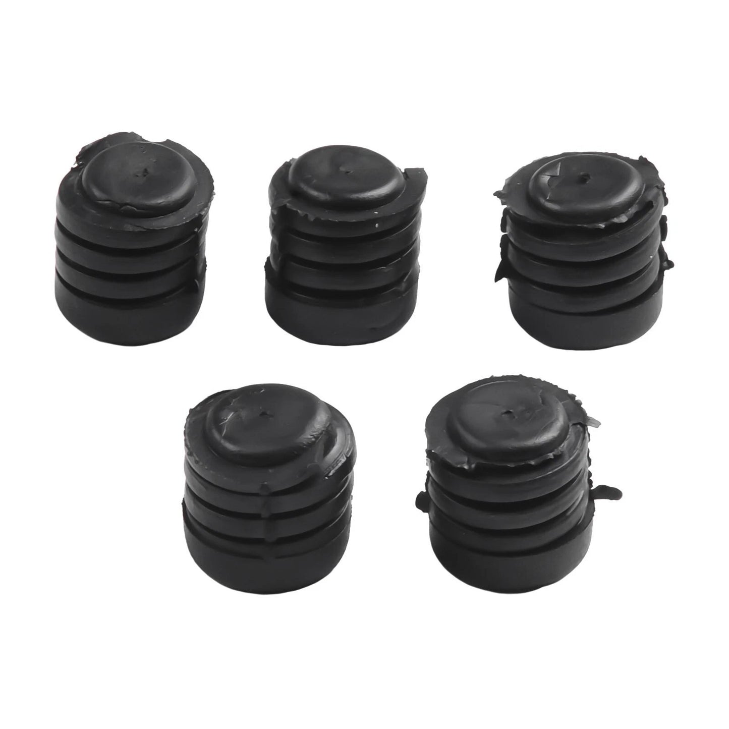 5x Black Rubber Car Bonnet Buffer Hood Washer Bumper for Nissan