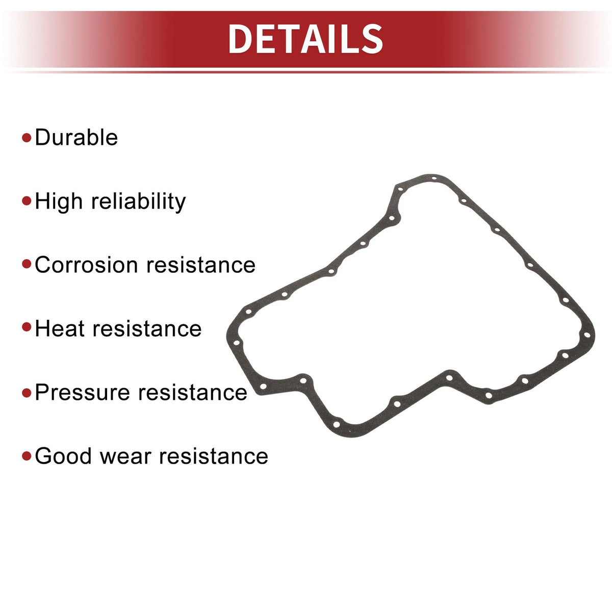 Oil Pan Gasket for Nissan Sentra, Versa (1991-2006, 2009-2011)