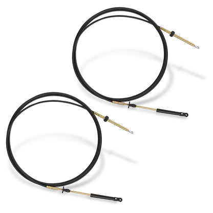 2 x Pcs Throttle Shift Remote Cable for Johnson Evinrude OMC BRP (1979–1994)