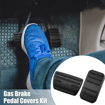 Gas Brake Pedal Cover Kit for Honda Civic (2016-2021) - Black