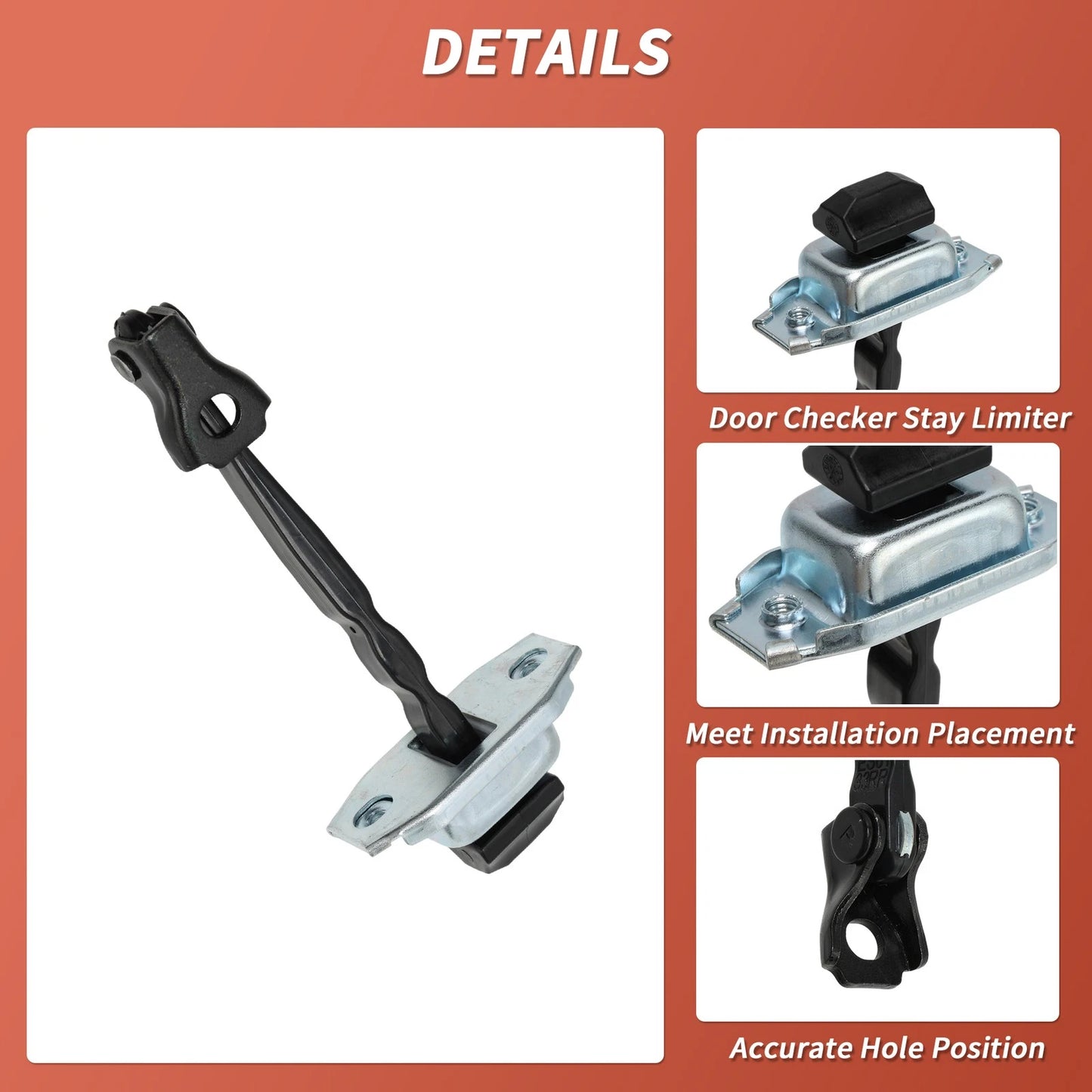 Rear Left/Right Door Check Strap for Toyota RAV4 (2020-2022) 1 Pc