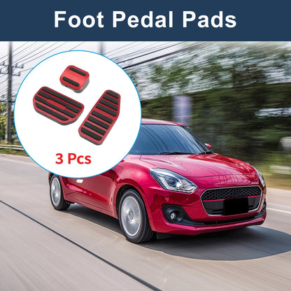 3 x Automatic Foot Accelerator Pedal Covers for Suzuki Swift (2004-2010)