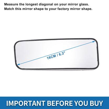 Left Lower Side Mirror Glass Replacement for VW CRAFTER & MERCEDES (2017-2023)