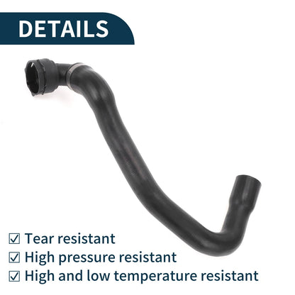 Upper Radiator Hose for Volvo S60 (2014) - Rubber Black 1 x Pipe