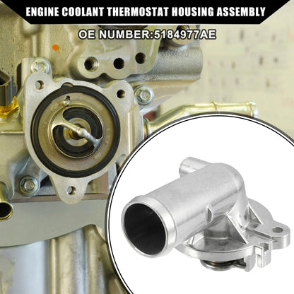 Engine Coolant Thermostat Housing Assembly for Dodge Challenger