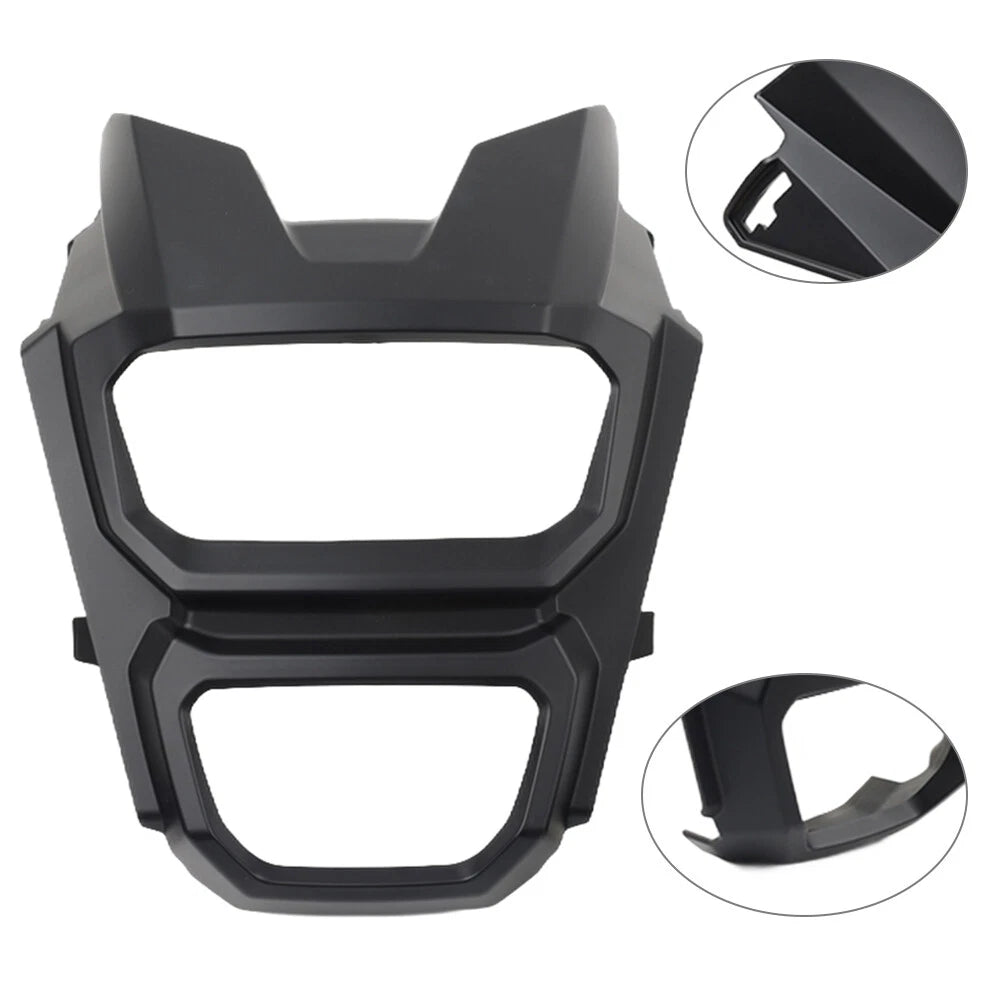 Black Motorcycle Headlight Housing Cover for Honda Grom MSX125 (2013-2023)