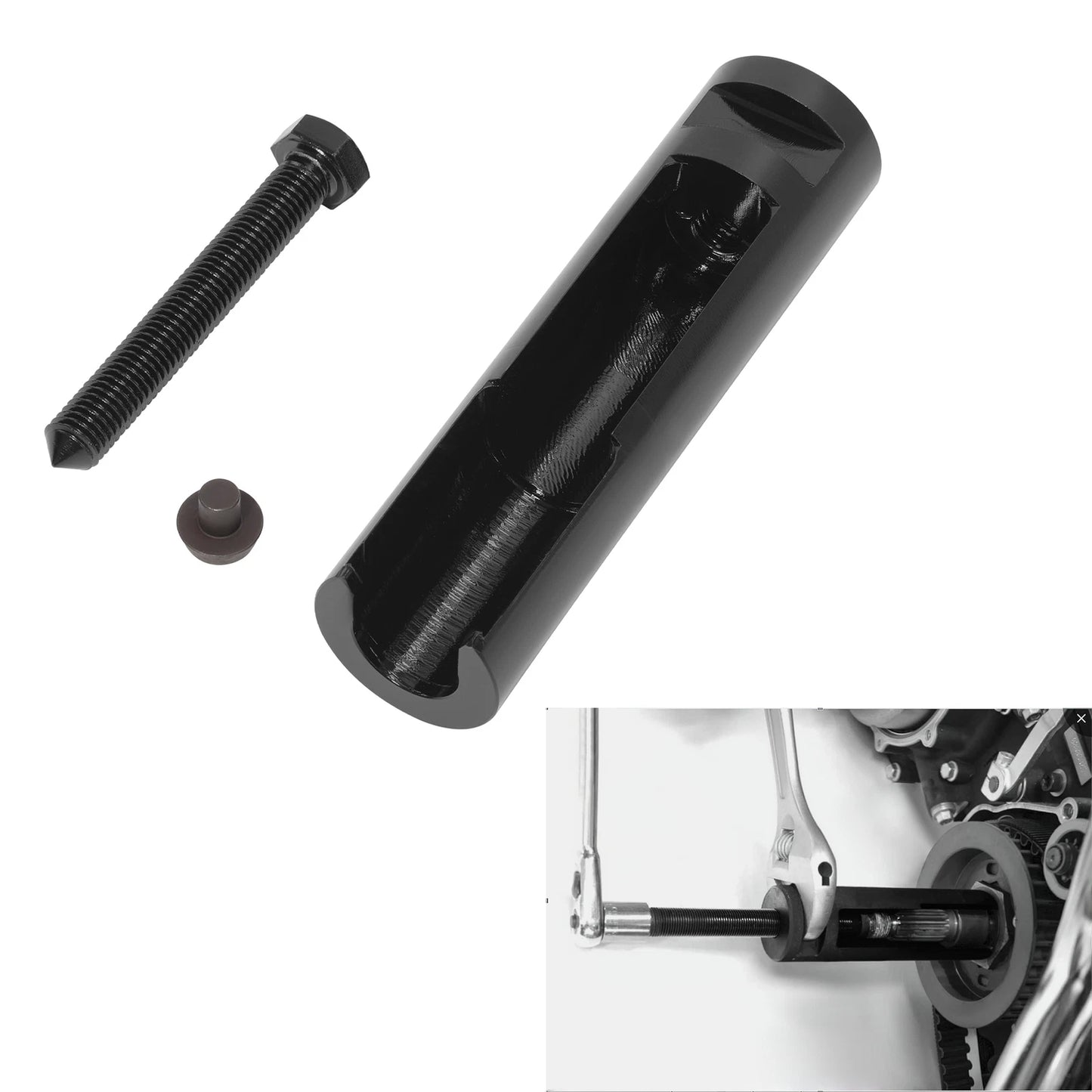 Mainshaft Bearing Inner Installer Puller Tool for Harley Big Twins (1984-2024)