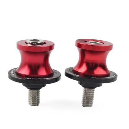 2 x Swingarm Spools Slider Screws for Honda CBR954RR (2002-2003) Red