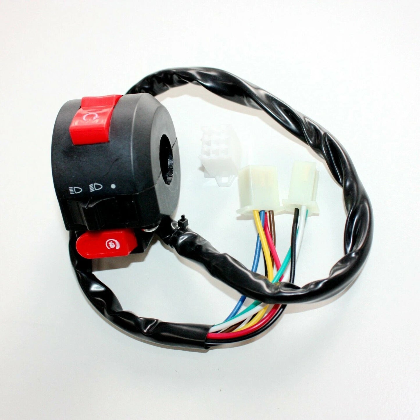 8 Wire Kill Switch Button Housing for 110cc 125cc PIT Quad Dirt Bike ATV