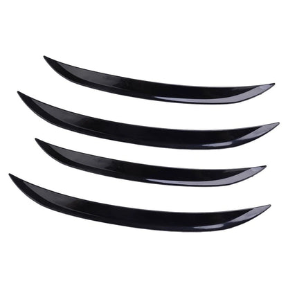 4pcs Black Car Wheel Eyebrow Arch Trim