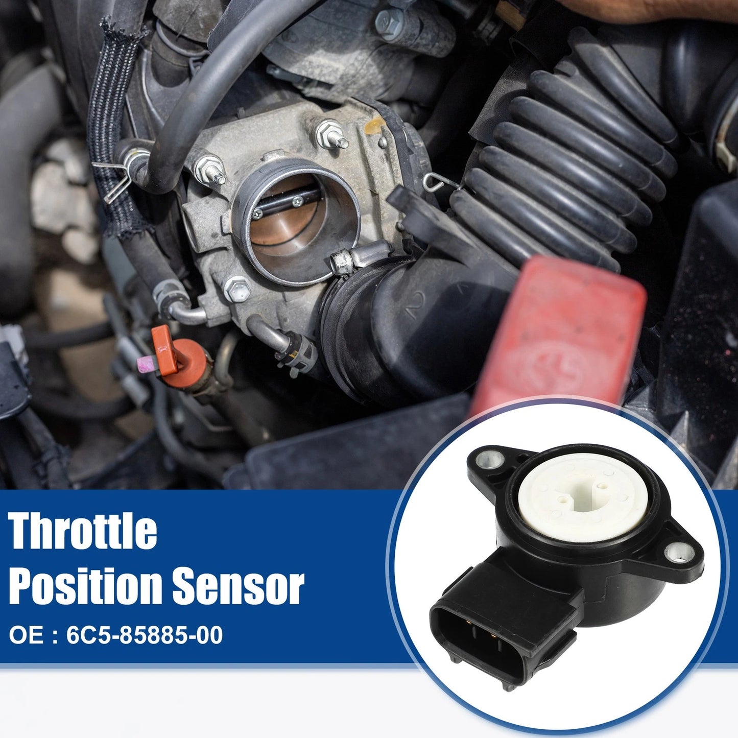 Throttle Position Sensor for Yamaha F60 F75 F90