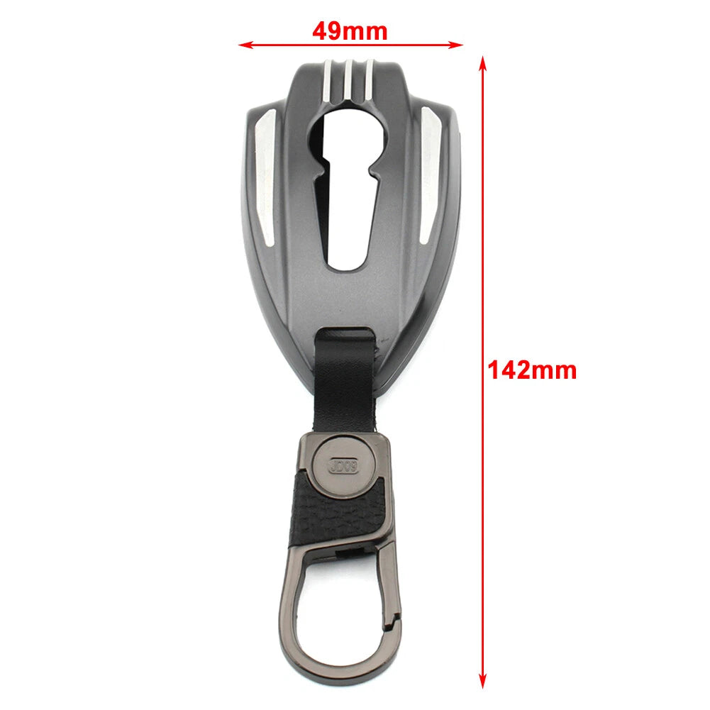 Black Moto Key Case Cover for BMW R18 Classic Bagger (2020-2023)