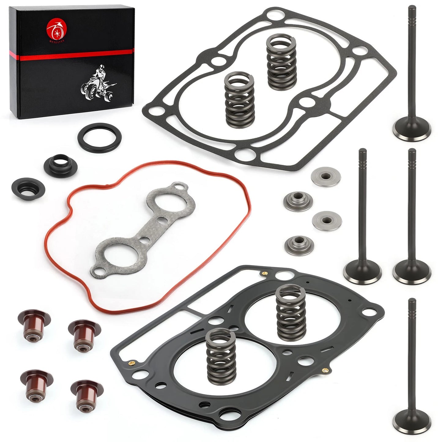Cylinder Head Gasket Int/Exh Valves Kit for Polaris RZR S4 800 (2008–2010)