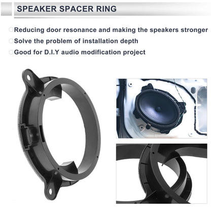 Tweeter Speaker Spacer Rings for Mazda
