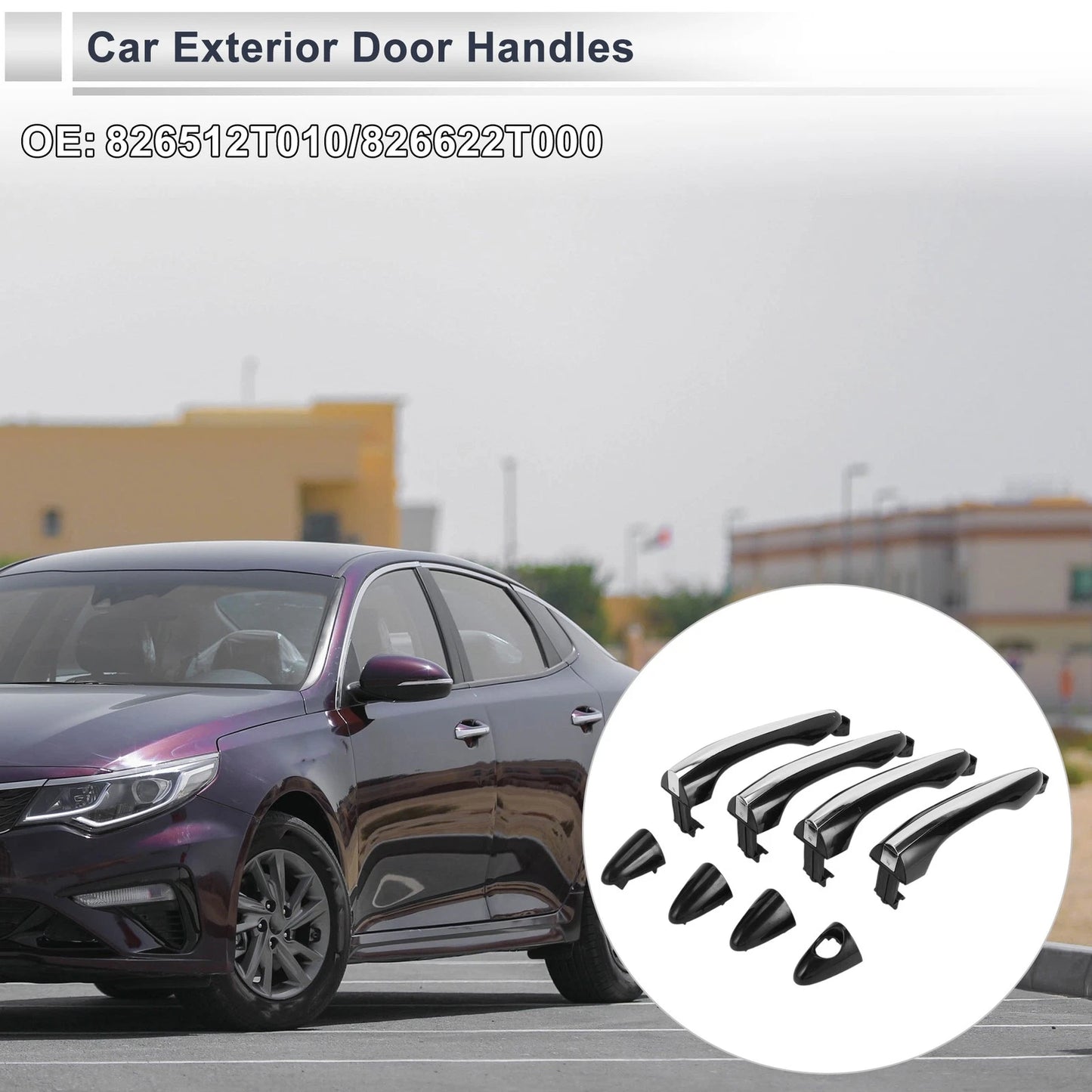 Front Left Right Door Handles for Kia Optima (2011-2015)