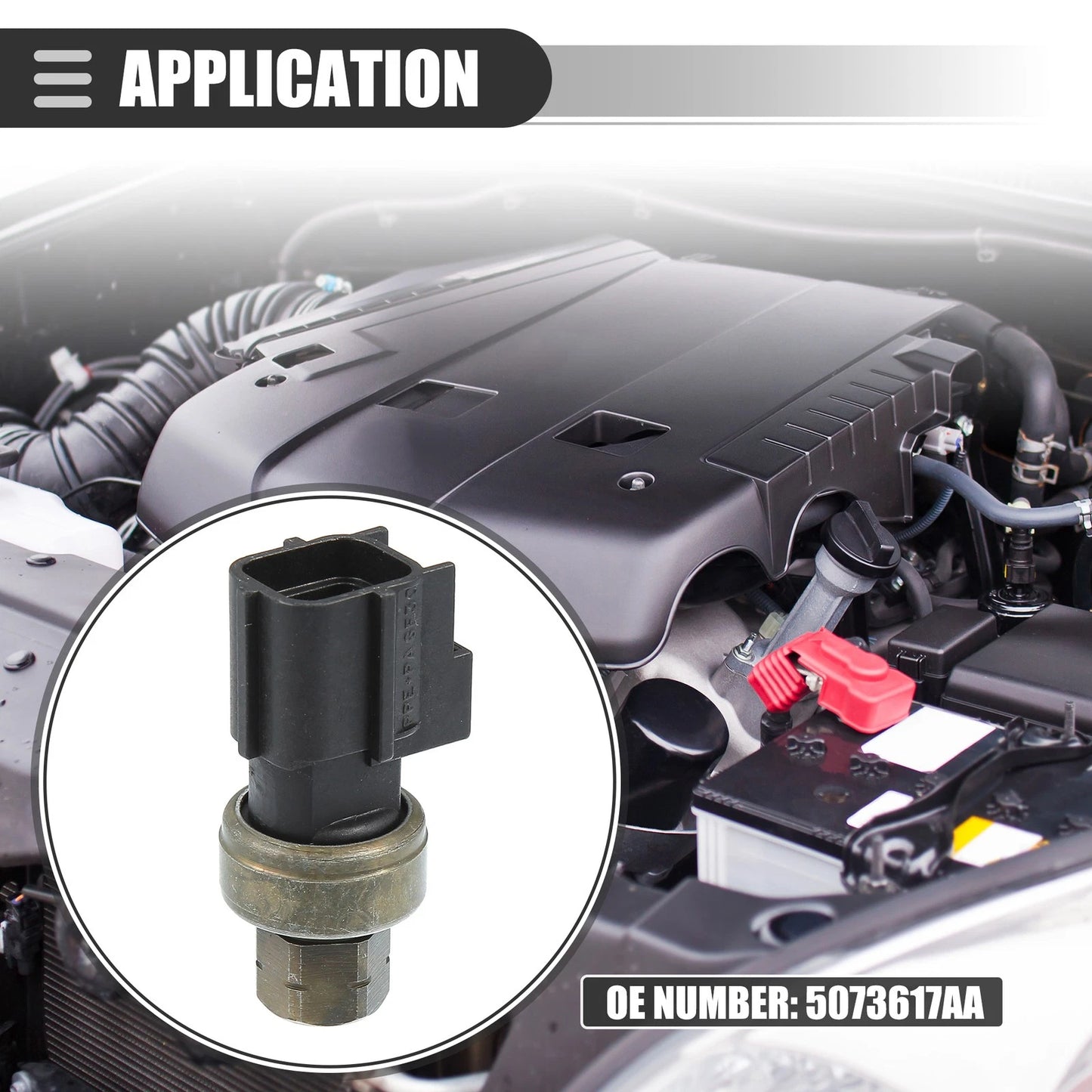 A/C Pressure Transducer Valve for Dodge