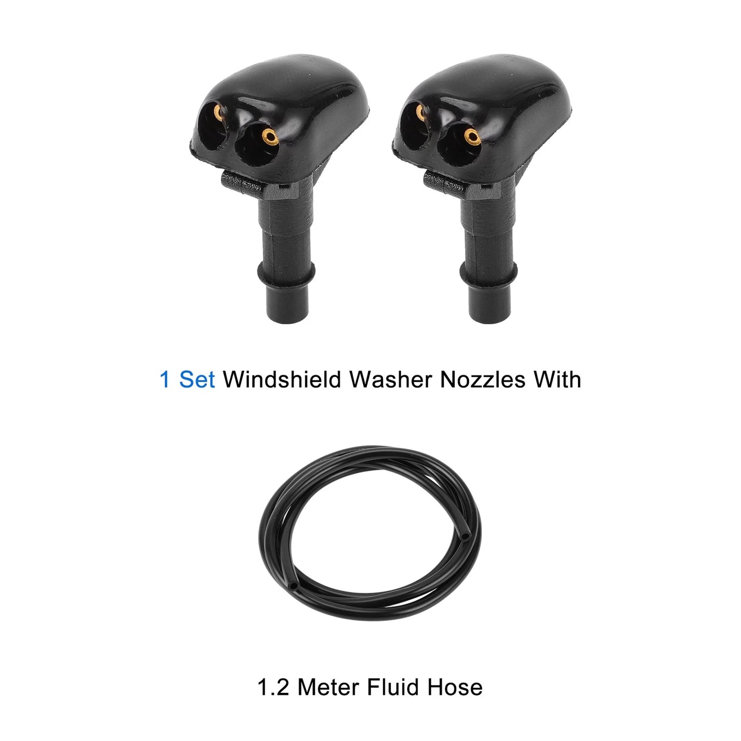 Windshield Washer Nozzle & Fluid Hose for Mitsubishi (2008-2014)
