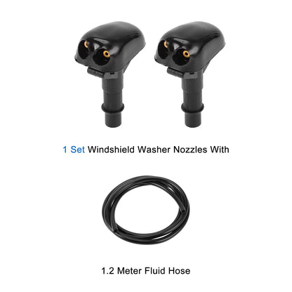 Windshield Washer Nozzle & Fluid Hose for Mitsubishi (2008-2014)