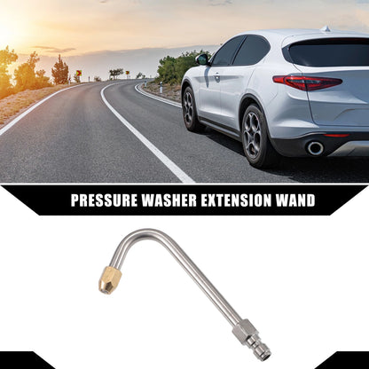 Pressure Washer Extension Wand 15cm J Shape for Car Motorcycle Bike