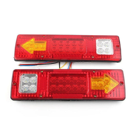 19 LED Rear Tail Lights for Trailer Truck (24V)