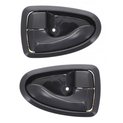 Inner Door Handle Set of 2 for Hyundai Accent LC (2000-2006) Grey