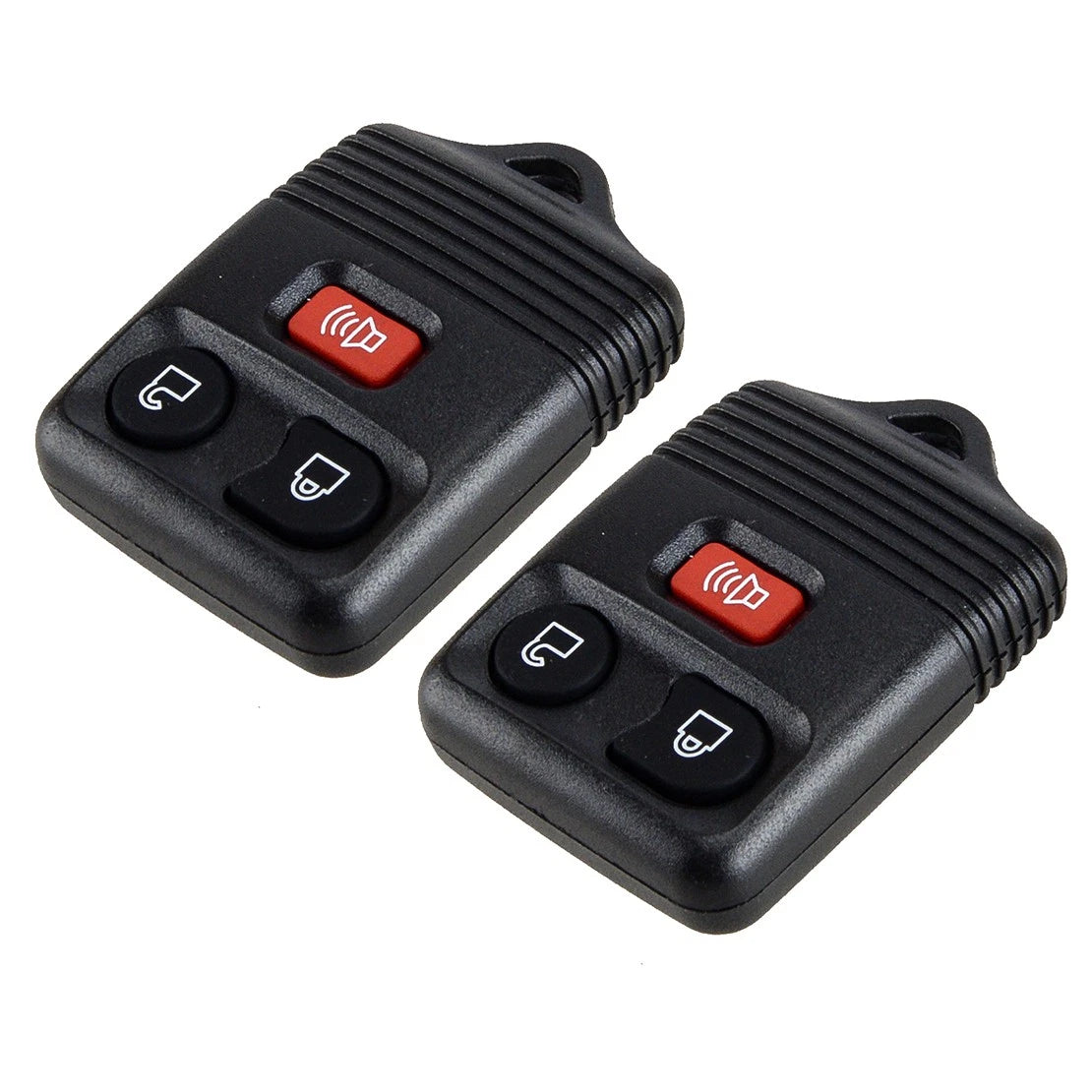 2 x 3 Button Remote Key Fob Shell Case for Ford Ranger, Escape, Explorer, F350