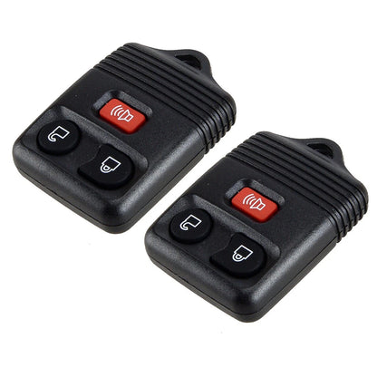 2 x 3 Button Remote Key Fob Shell Case for Ford Ranger, Escape, Explorer, F350