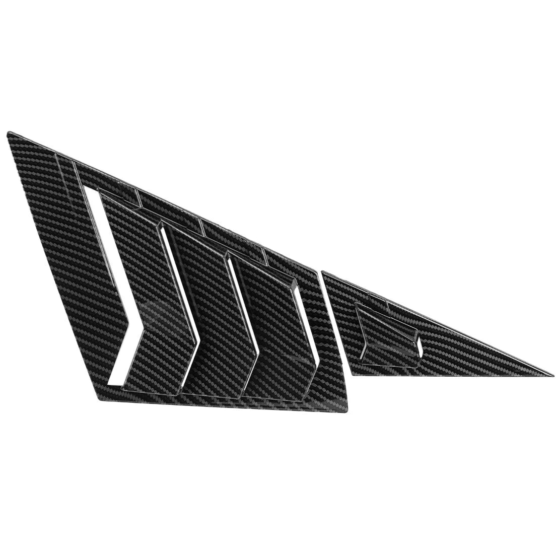 Front Window Louver Vent Cover Trim for Honda Civic (2011-2015)
