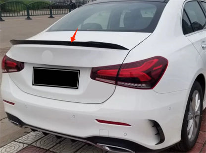 Rear Spoiler Wing for Mercedes-Benz V177 W177 A35 AMG Glossy Black (2019-2022)
