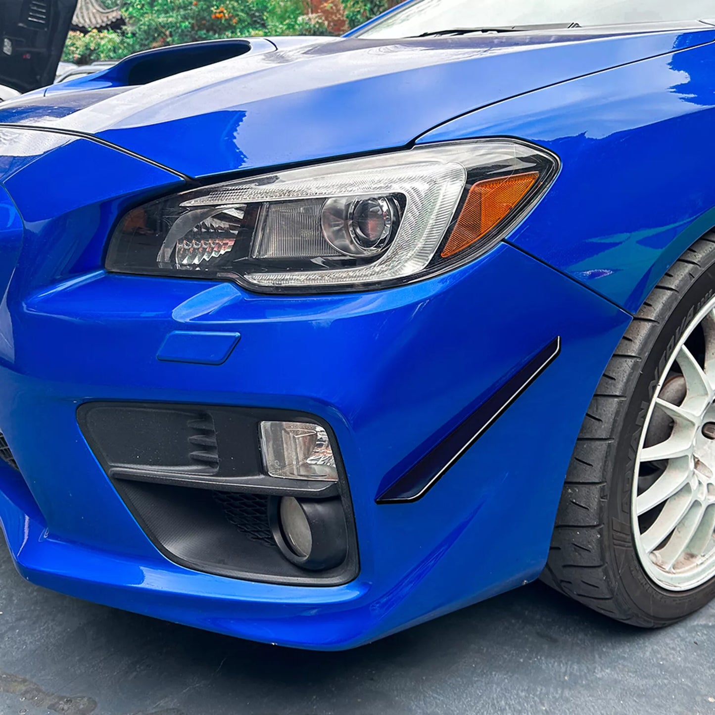 Gloss Black Side Air Vent Trims for Subaru WRX STI (2015-2021)