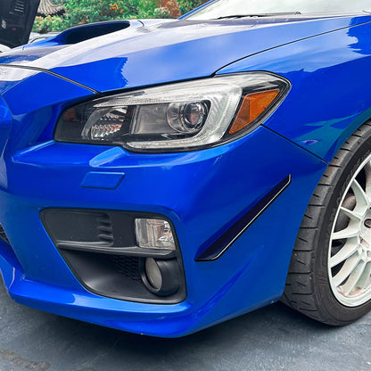 Gloss Black Side Air Vent Trims for Subaru WRX STI (2015-2021)