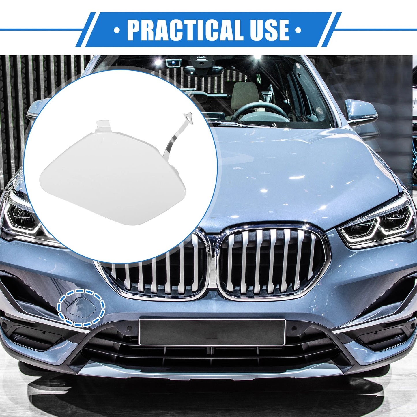 Front Right Tow Hook Cover for BMW X1 XDrive28i (2013-2015)