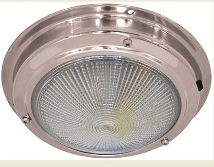 LED Dome Light Stainless Steel Red/White Combo for Marine, Boat, PWC